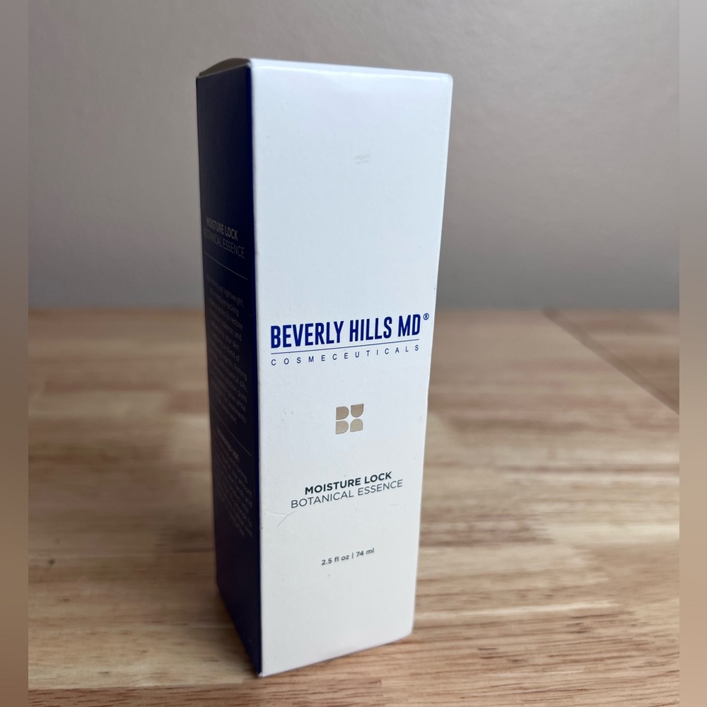 Beverly Hills MD Moisture Lock Botanical Essence New in box- sealed 2.5 oz